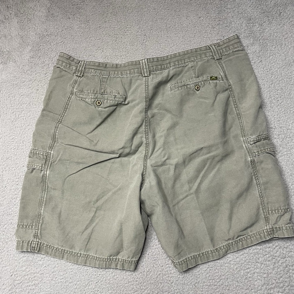 Tommy Bahama Men's Size 40 Sage Green Cargo Shorts Tencel Cotton Blend Relax - Picture 7 of 8